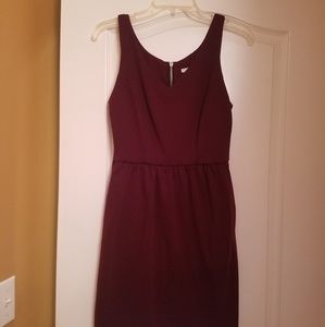 Bar III Maroon short dress Sz M